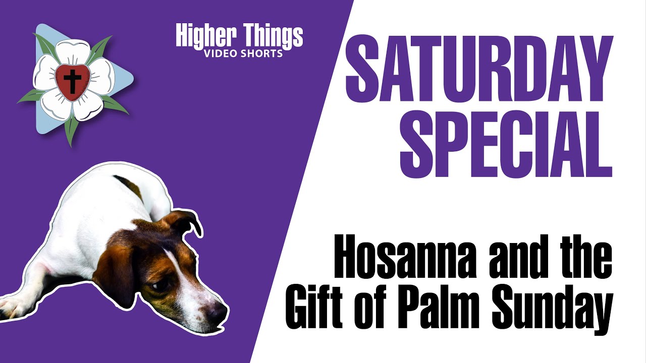 0404 “Hosanna” and the Gift of Palm Sunday – A Higher Things® Video Short